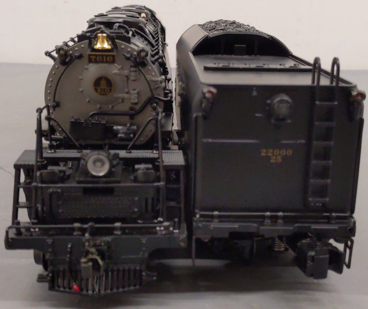 Lionel 6-28051 O Gauge B&O EM-1 2-8-8-4 Steam Locomotive & Tender #7616 EX/Box