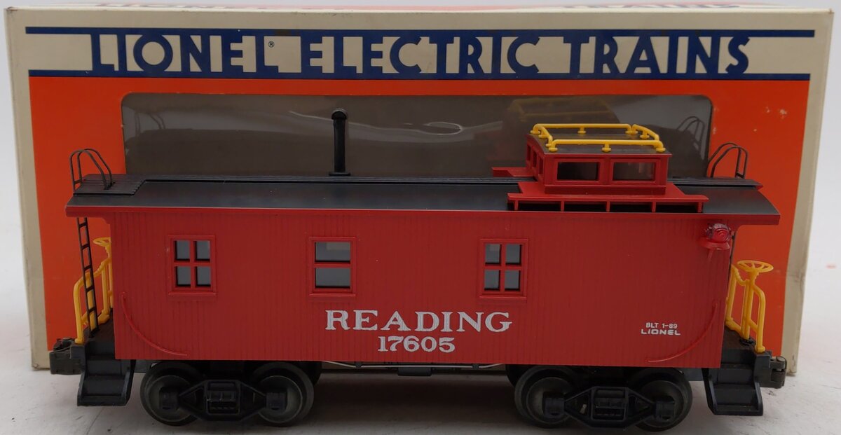 Lionel 6-17605 O Gauge Reading Woodside Lighted Caboose #17605 EX/Box