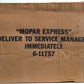Lionel 6-11757 O Gauge Chysler Mopar Express Steam Freight Train Set EX/Box