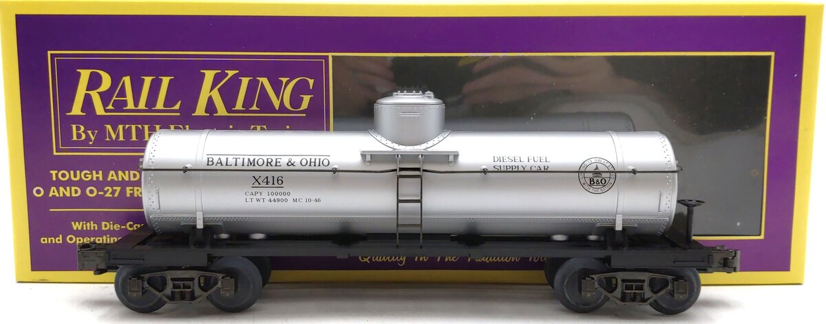 MTH 20-7304 O Gauge Baltimore & Ohio Tank Car LN/Box