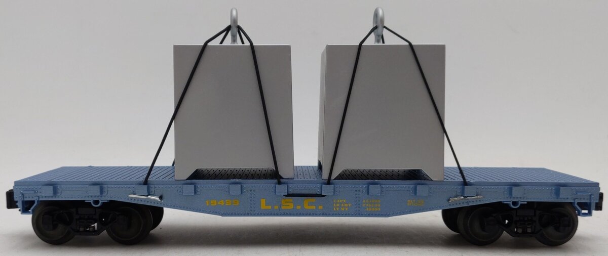 Lionel 6-19439 O Gauge Lionelville Safe Co. Flatcar with Safe Load EX/Box