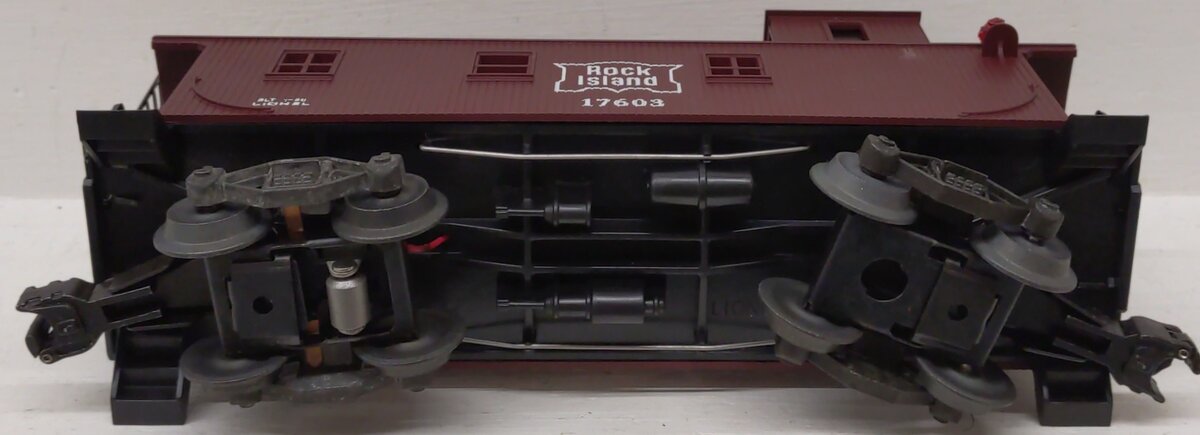 Lionel 6-17603 O Gauge Rock Island Woodside Caboose #17603 EX/Box