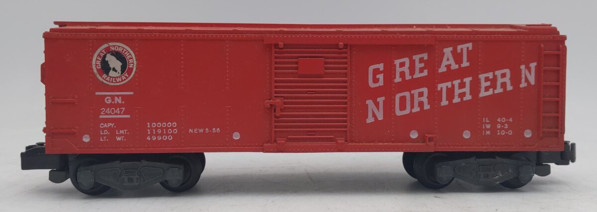 American Flyer 24047 Vintage S Great Northern Boxcar VG