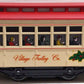 Lionel 6-11809 O Gauge The Village Trolley Christmas Train Set VG/Box