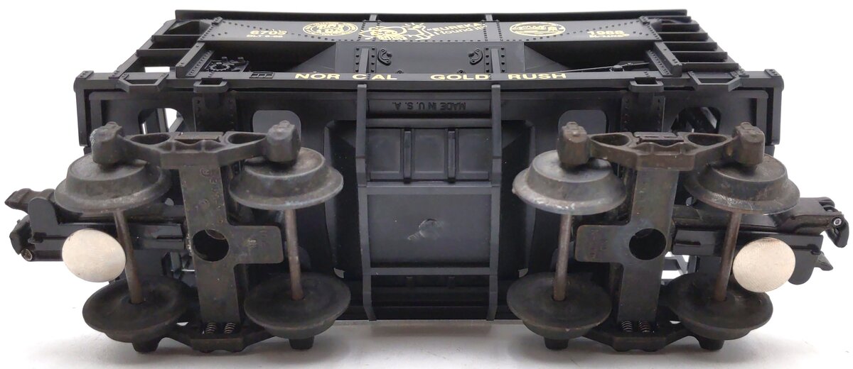 K-Line K-6705 O Gauge 1988 TCA Norcal Gold Rush Ore Car w/Ore Load VG/Box
