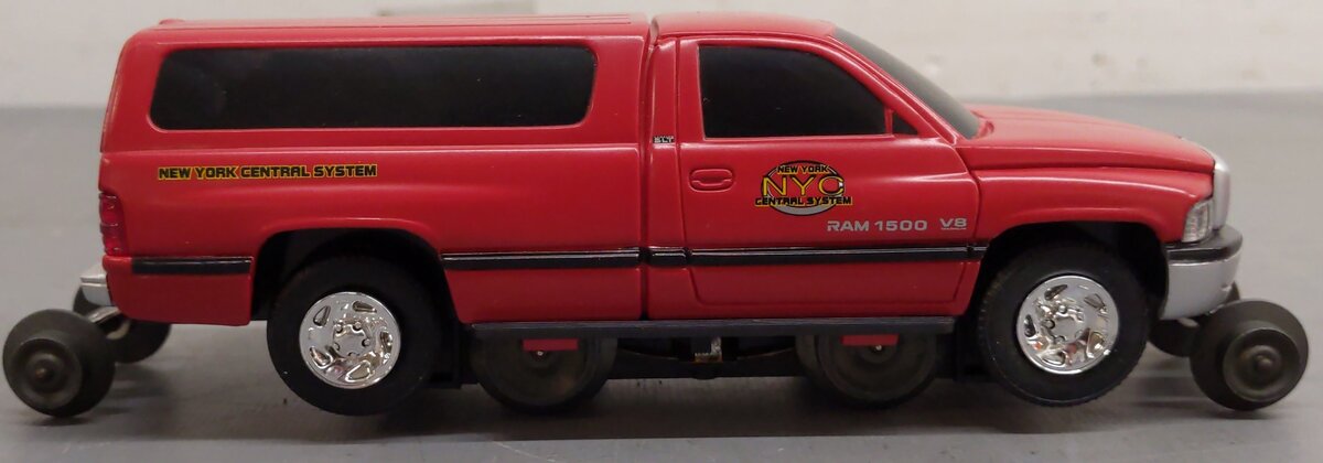 Lionel 6-18436 O Gauge New York Central Dodge Ram Track Inspection Truck EX/Box