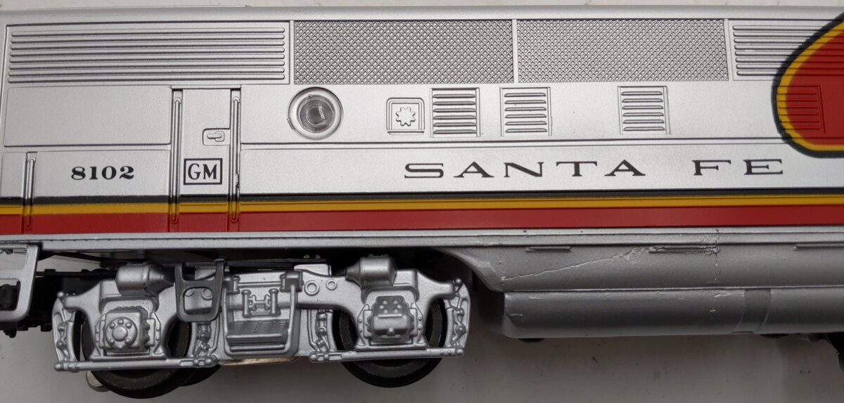 Lionel 6-11711 O Santa Fe F-3 ABA Diesel Locomotive Set #8100/8100/8102 with RS EX/Box