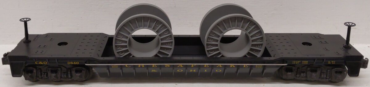 Lionel 6-16946 O Gauge Chesapeake & Ohio F9 Well Car #3840 EX/Box