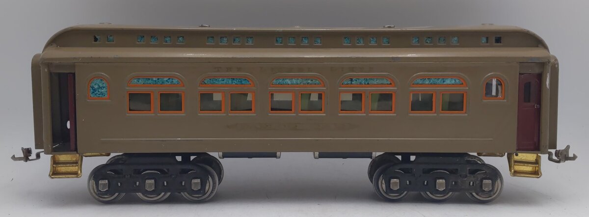 Lionel 418 Vintage Standard Gauge Tinplate Parlor Car VG/Box