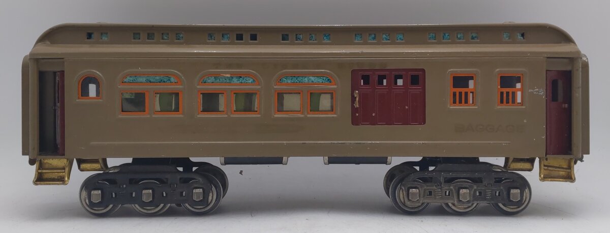 Lionel 419 Vintage Standard Gauge Baggage Parlor Car VG/Box