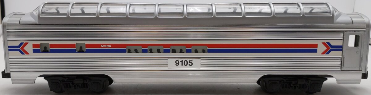 Lionel 6-19105 O Gauge Amtrak Full Vista Dome Car #9105 EX/Box