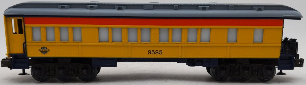 Lionel 6-9585 O Gauge Chessie Steam Special Observation Car #9585 EX/Box
