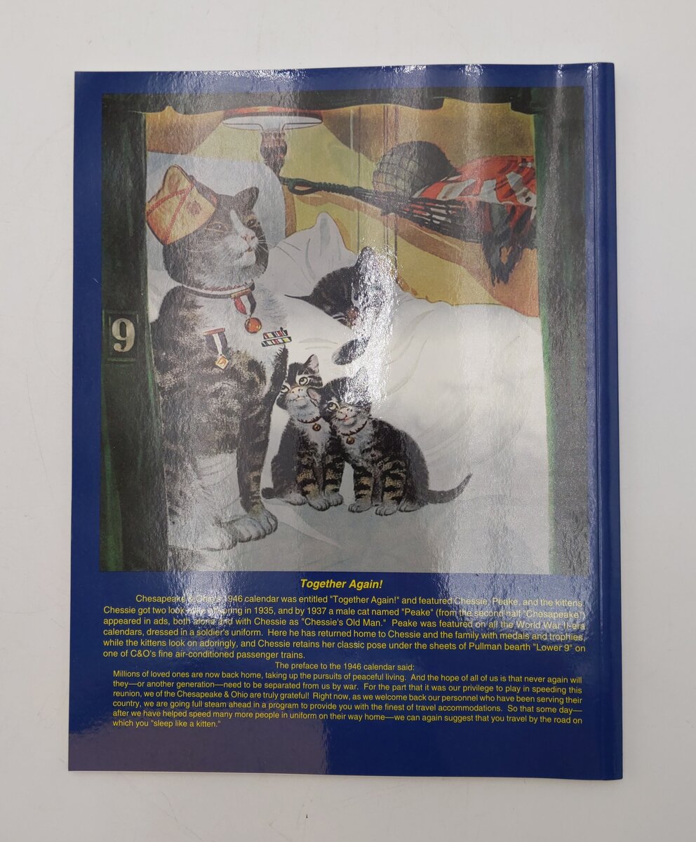 Chessie: The Railroad Kitten Paperback Book By Thomas W. Dixon, Jr. EX