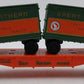 Lionel 6-9282 O Gauge Great Northern Flatcar #9282 with Trailers EX