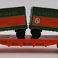 Lionel 6-9282 O Gauge Great Northern Flatcar #9282 with Trailers EX