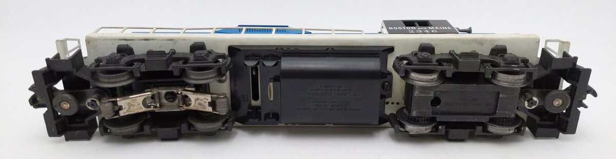 Lionel 2346 Vintage O-Gauge Boston & Maine GP-9 3-Rail Diesel Locomotive #2346 EX