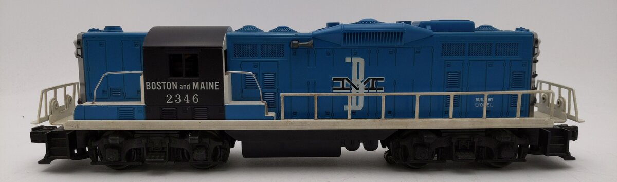 Lionel 2346 Vintage O-Gauge Boston & Maine GP-9 3-Rail Diesel Locomotive #2346 EX