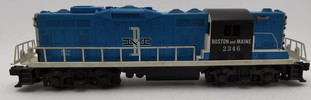 Lionel 2346 Vintage O-Gauge Boston & Maine GP-9 3-Rail Diesel Locomotive #2346 EX