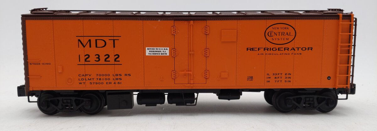 Lionel 6-17338 O-Gauge Merchants Dispatch Transit Steel-Sided Reefer Car #12322 EX/Box