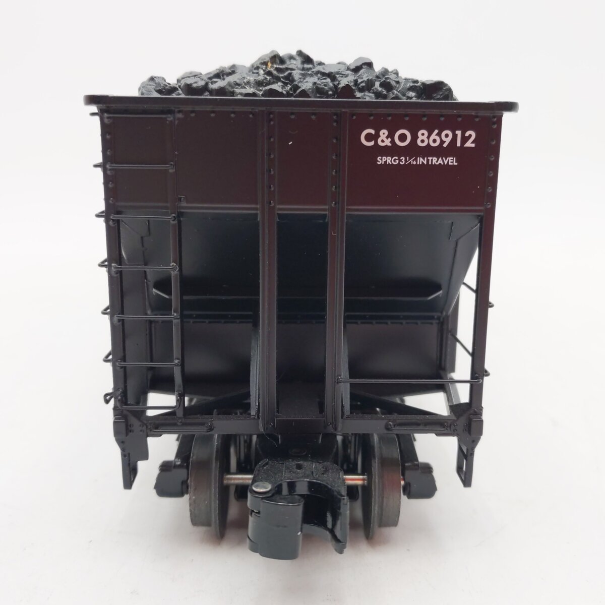 Lionel 6-27165 O C&O 3-Bay Open Hopper #86912 LN/Box