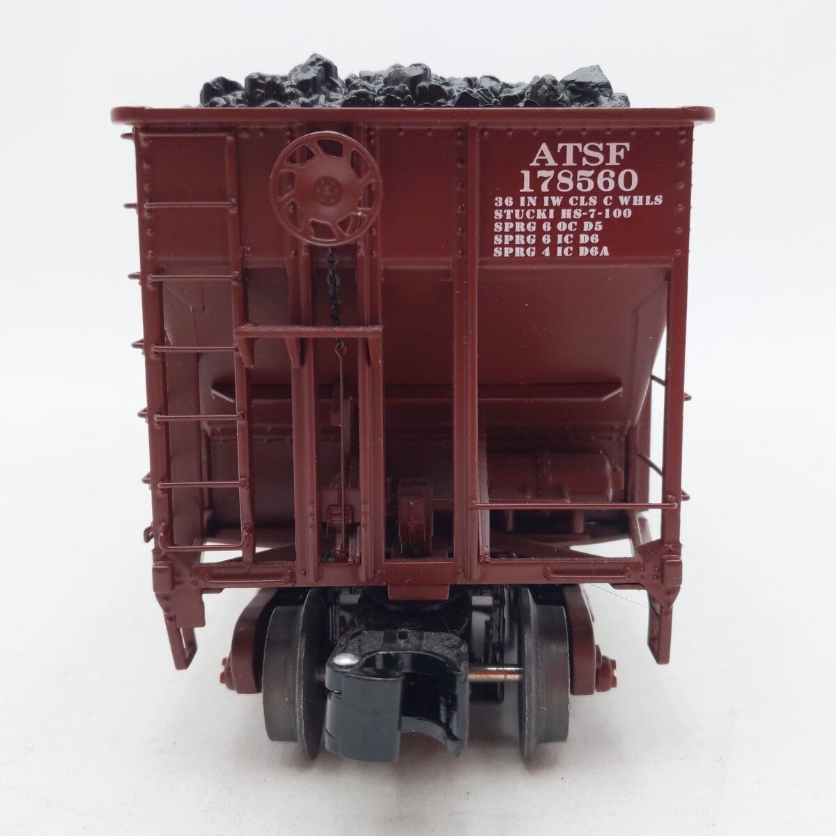 Lionel 6-27176 O Gauge Santa Fe 3-Bay Hopper Car #178560 LN/Box