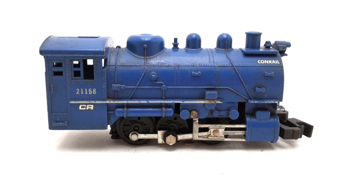 American Flyer 21158 Vintage S 0-6-0 Blue Dockside Steam Switcher VG