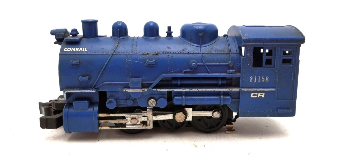 American Flyer 21158 Vintage S 0-6-0 Blue Dockside Steam Switcher VG
