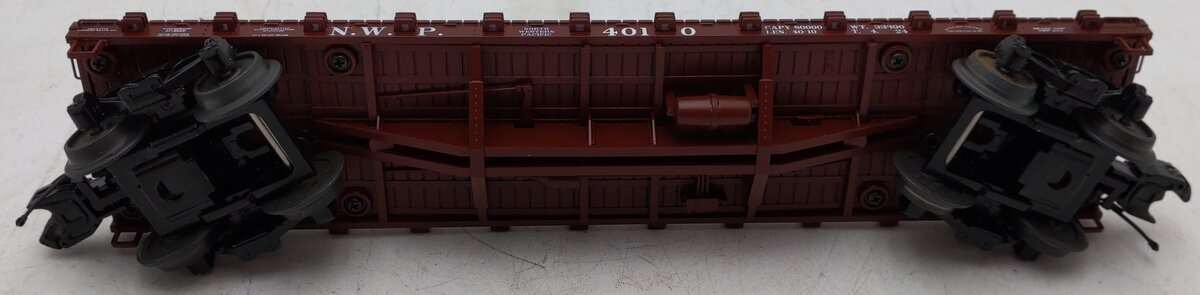 MTH 20-98653 Northwestern Pacific 41’ Wood Flat Car EX/Box