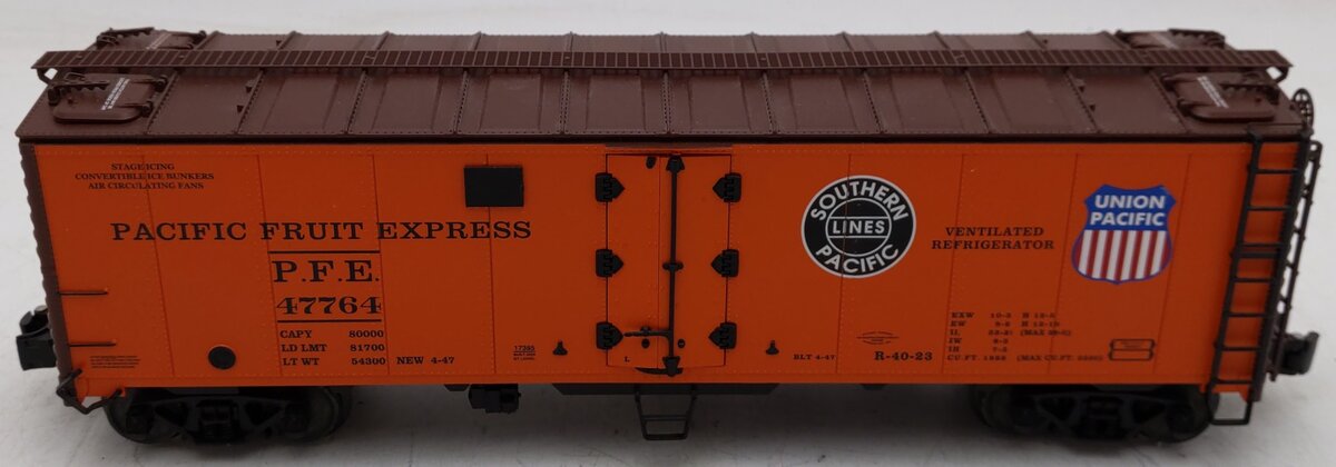 Lionel 6-17385 O Gauge Pacific Fruit Express Steel-Sided Refrigerator Car #47764 EX/Box