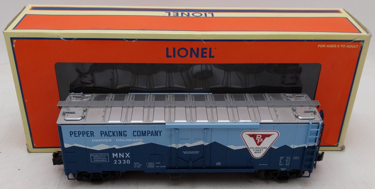 Lionel 6-27307 Pepper Packing Steel-Sided Reefer #2330 EX/Box