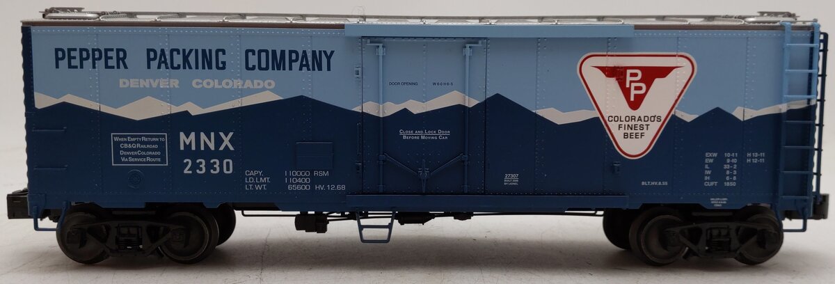 Lionel 6-27307 Pepper Packing Steel-Sided Reefer #2330 EX/Box