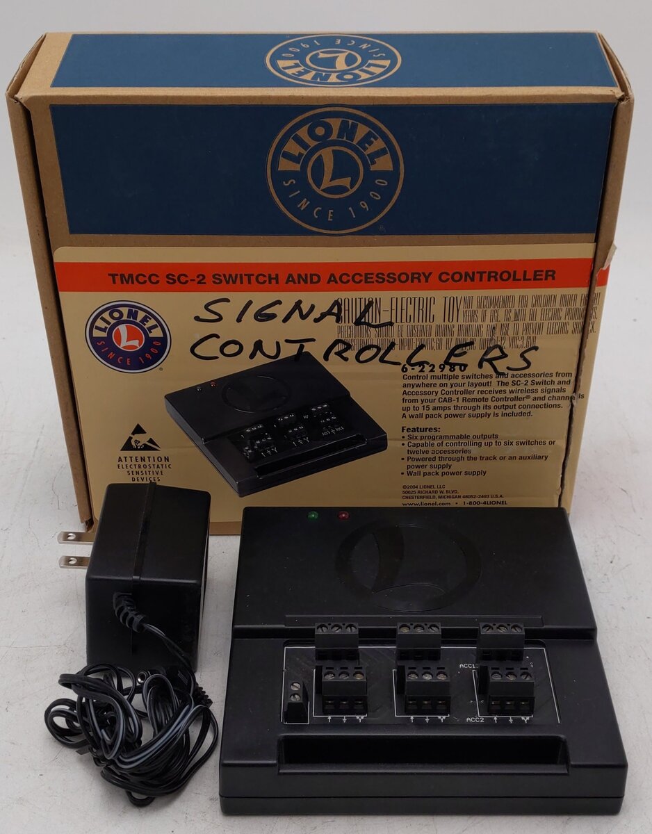 Lionel 6-22980 TMCC SC-2 Switch & Accessory Controller EX/Box