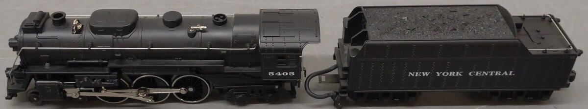 Lionel 6-28007 O Gauge NYC 4-6-4 Hudson Steam Locomotive & Tender #5405 EX/Box