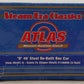 Atlas 6491-8 O Gauge Santa Fe Super Chief Steel Re-Built Boxcar #148800 (3 Rail) LN/Box