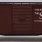 Atlas 6491-8 O Gauge Santa Fe Super Chief Steel Re-Built Boxcar #148800 (3 Rail) LN/Box