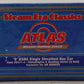 Atlas 6471-4 O Gauge P&R Single Sheathed Boxcar #5222 (3 Rail) EX/Box