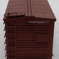 Atlas 6471-4 O Gauge P&R Single Sheathed Boxcar #5222 (3 Rail) EX/Box