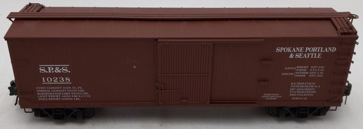Atlas 8331-2 O Gauge SP&S USRA Double-Sheathed Boxcar #10238 (3 Rail) LN/Box