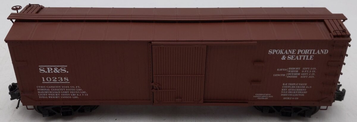 Atlas 8331-2 O Gauge SP&S USRA Double-Sheathed Boxcar #10238 (3 Rail) LN/Box