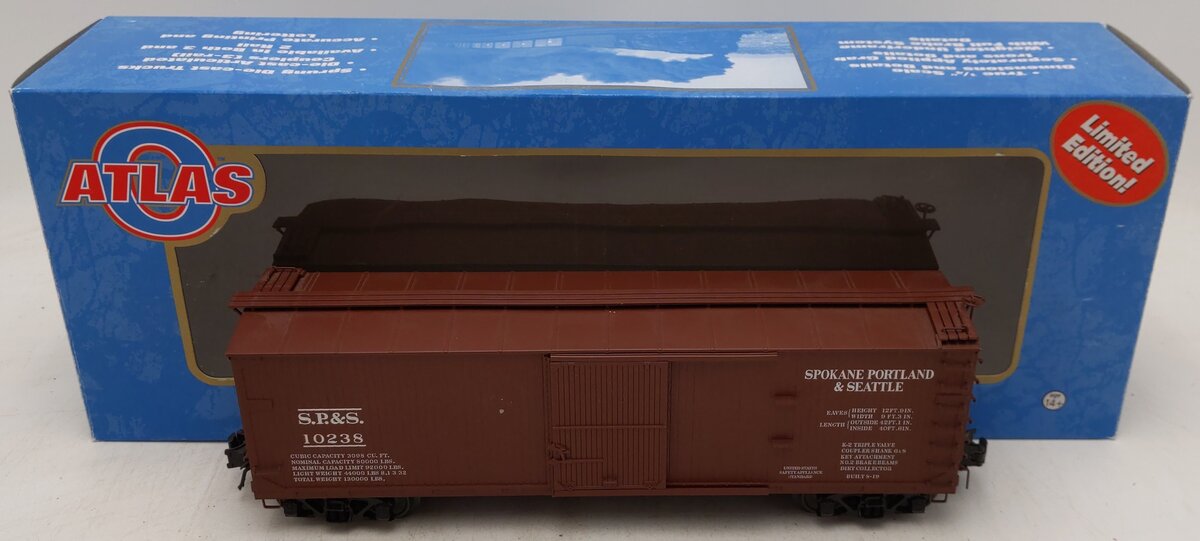Atlas 8331-2 O Gauge SP&S USRA Double-Sheathed Boxcar #10238 (3 Rail) LN/Box