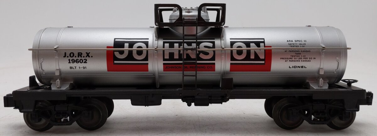 Lionel 6-19602 O Gauge Johnson Single Dome Tank Car #19602 EX/Box