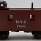 Lionel 6-17600 O Gauge New York Central Woodside Illuminated Caboose #17600 EX/Box