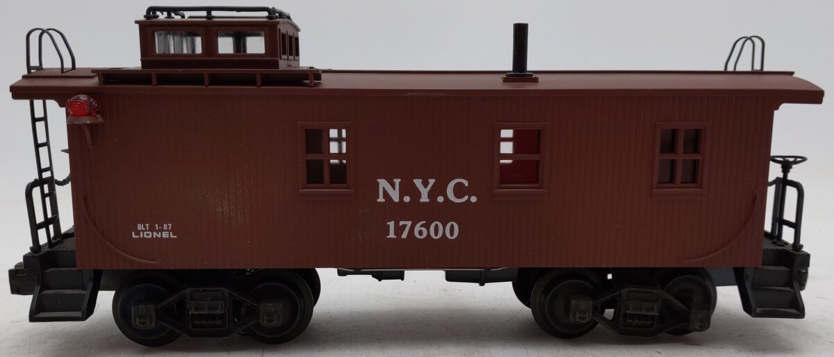 Lionel 6-17600 O Gauge New York Central Woodside Illuminated Caboose #17600 EX/Box