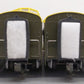 MTH 30-6703 O Seaboard Rail King 60' Streamlined ABS Passenger (Set of 4) EX/Box