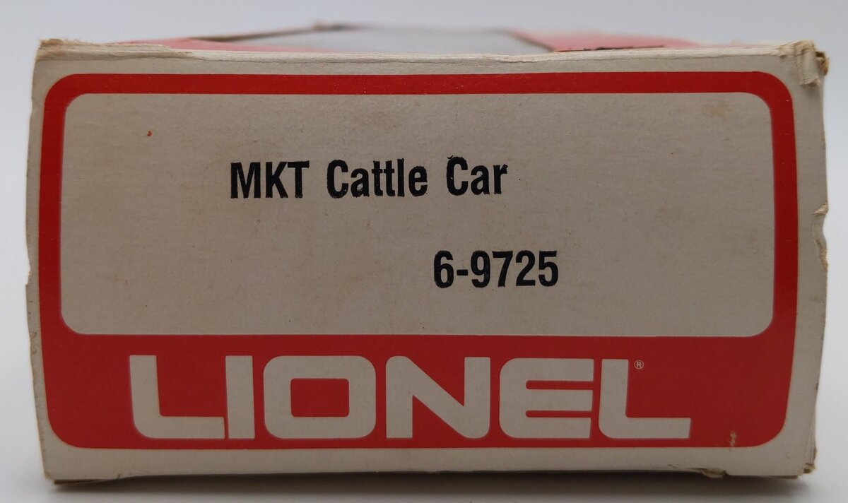 Lionel 6-9725 O Gauge Missouri Kansas Texas Bi-Level Stock Car EX/Box