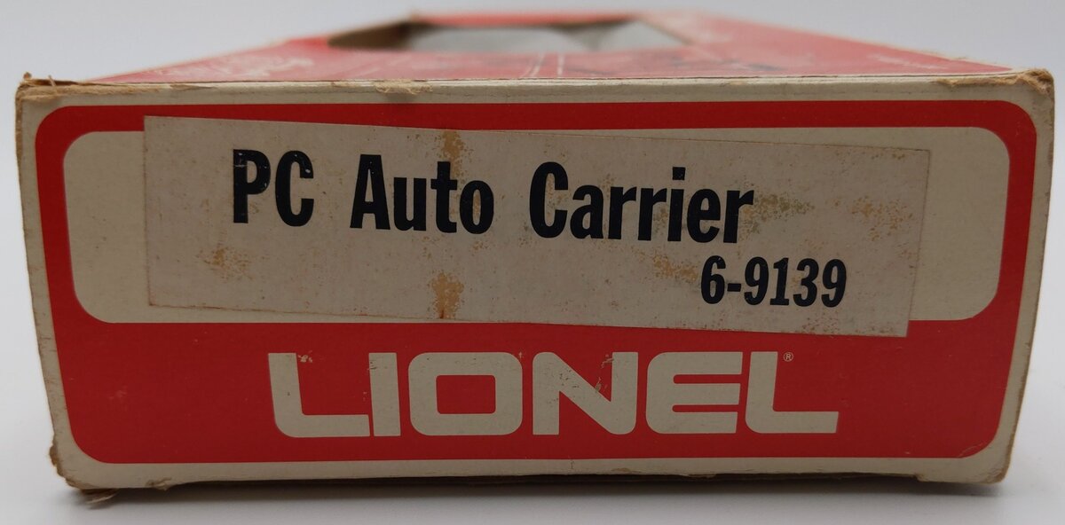 Lionel 6-9139 O Gauge Penn Central 3-Tier Auto Carrier Car VG/Box