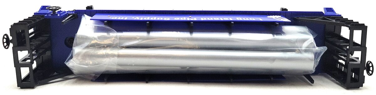Lionel 6-52480 O Gauge NLOE 2008 Long Island Flatcar w/Pipes LN/Box