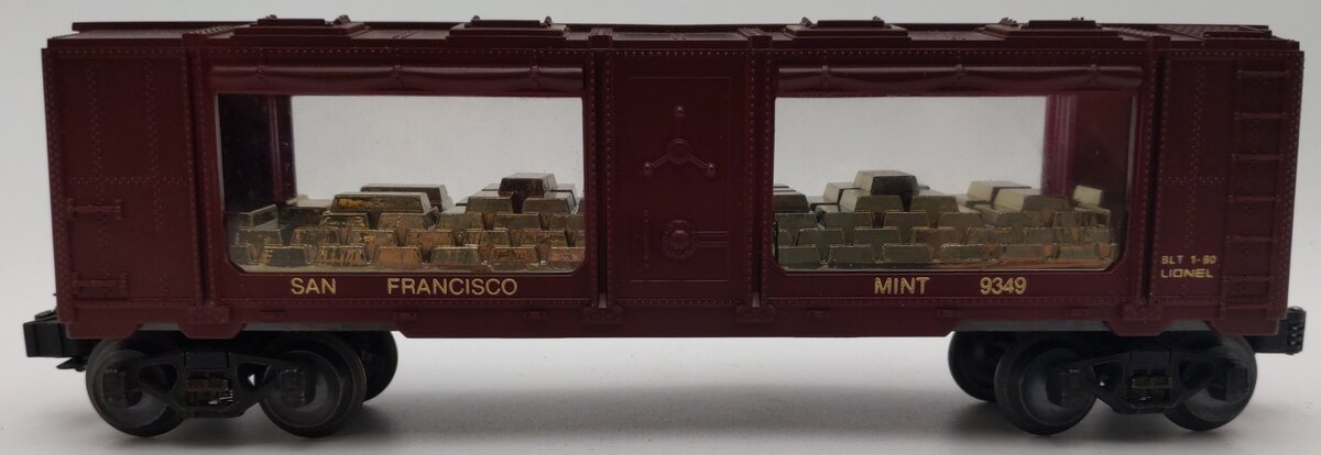 Lionel 6-9349 O Gauge Gold Bullion San Francisco Mint Car #9349 EX/Box