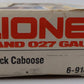 Lionel 6-9180 O Rock Island N5C Lighted Caboose VG/Box