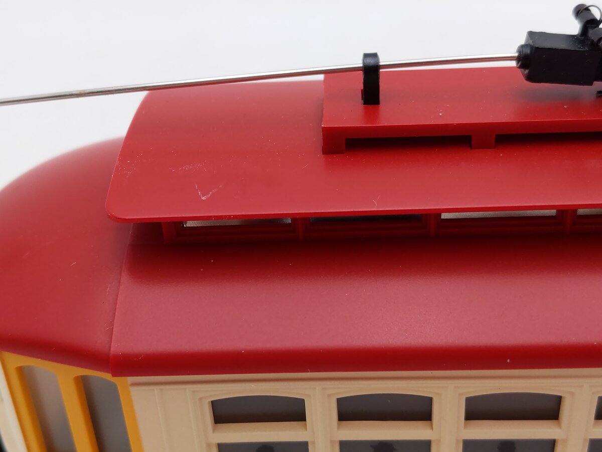 MTH 30-2546 O Gauge Metropolis Bump-n-Go Trolley #3324 EX/Box